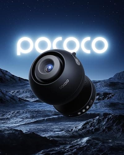 POCOCO Galaxy Star Projector for Bedroom with Replaceable Optical Film Discs, Home Planetarium Night Light Projector with High-Definition Soft Light for Relax, Study, and Meditate, Stress Relief Gifts thumbnail 9