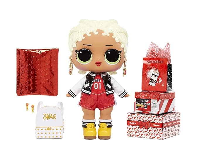 L.O.L. Surprise! Big Baby MC Swag - 11" Large ,Doll with Colorful, Mix & Match Fashion Accessories, Wear and Share Earrings, Collectible Gift for Kids, Toy for Girls Ages 4 5 6 7+ Years Old - Image 1