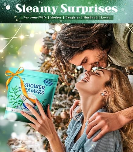 POPCHOSE Shower Steamers Aromatherapy - Eucalyptus for Shower, Stress Relief & Self Care- Home SPA Gifts, Birthday Gift for Women & Men, Shower Steamers for Sinus Relief, Quick Relief Nasal Congestion thumbnail 7
