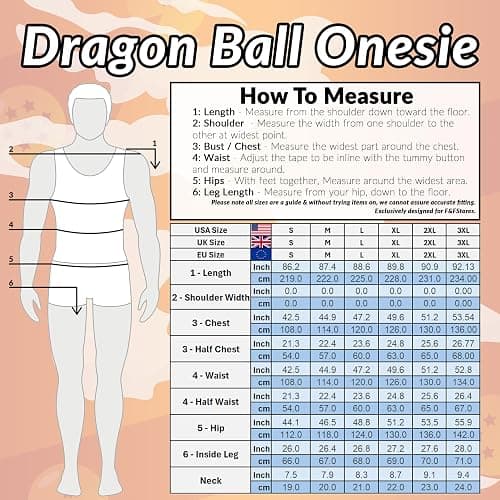 Dragon Ball Z One-Piece Pajamas for Men with Hood - Anime Gifts for Him thumbnail 6