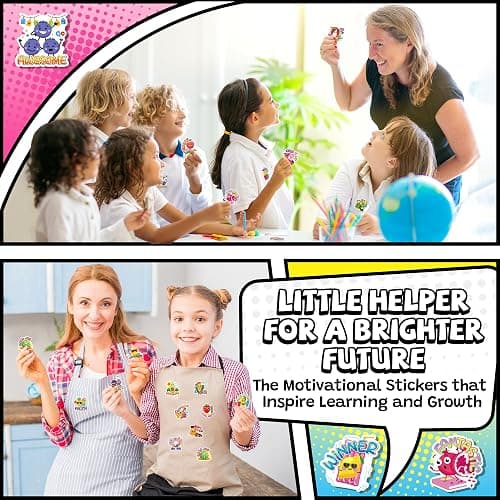 360PCS Scratch and Sniff Stickers, Large Scented Stickers for Kids | Single Smelly Incentive Motivationa, Bigger Prize for Student Teacher Classroom Must Haves, School Supplies, Reward Chart thumbnail 5