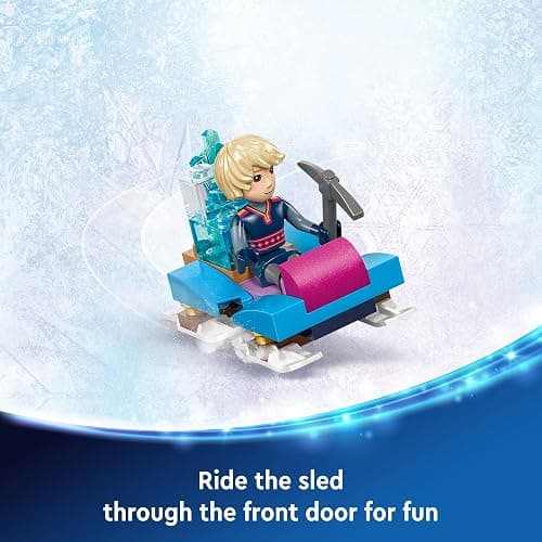 LEGO Disney Frozen Elsa’s Ice Palace Building Set for Kids, Princess Castle with Anna and Elsa Mini-Doll Figures, Disney Princess Toy Gift Idea for Girls, Boys and Movie Fans Ages 6 and Up, 43244 thumbnail 5