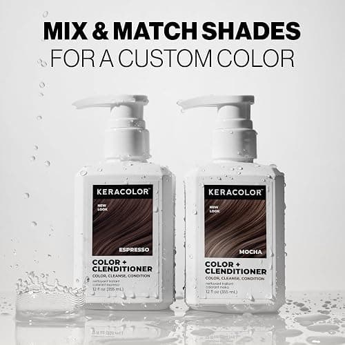 Keracolor Color + Clenditioner, Semi-Permanent Hair Color, 23 Shades thumbnail 9