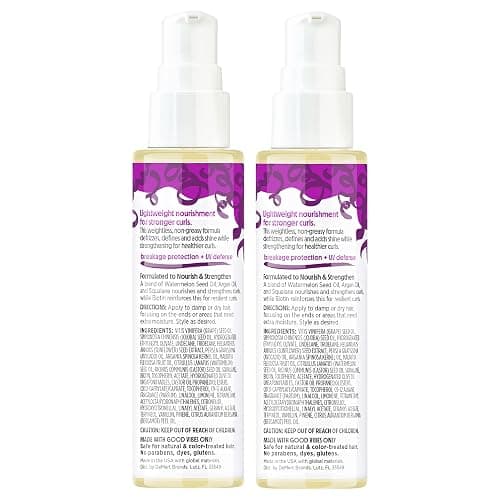 Not Your Mother's Curl Talk Strengthening Oil (2-Pack) - 3.3 fl oz Each - Nourishing, Frizz-Control, and Strengthening Oil for Curls thumbnail 8