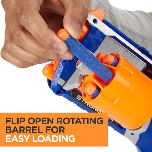 NERF N Strike Elite Strongarm Toy Blaster with Rotating Barrel (Amazon Exclusive) thumbnail 5