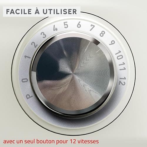 Moulinex, Bake Simple, Robot pâtissier, compact, utilisation facile, Fouet, batteur et crochet petrin, QA141AF0 thumbnail 6