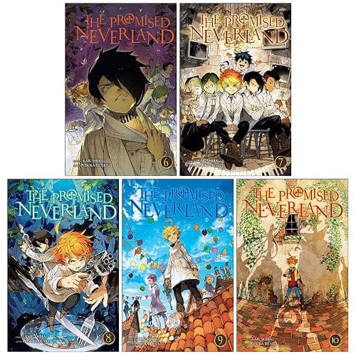 The Promised Neverland Vol (6-10): 5 Books Collection Set thumbnail 2