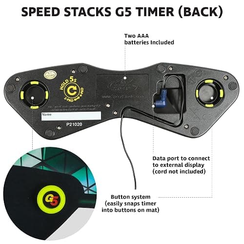 Speed Stacks G5 Timer | Official Sport Stacking and Cubing Association Timer | Accuracy to 0.001 Seconds, Batteries Included thumbnail 6