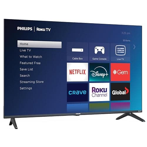 Philips Roku TV 43" FHD 1080p New Frameless Model LED-LCD Smart TV (43PFL4524/F6) thumbnail 2