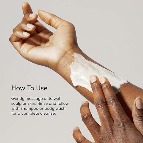 Odele Scalp + Body Scrub, Exfoliating Sugar Scrub with Caffeine to Remove Buildup, Hydrate & Smooth Skin and Scalp, For All Hair & Skin Types, 8 oz thumbnail 6
