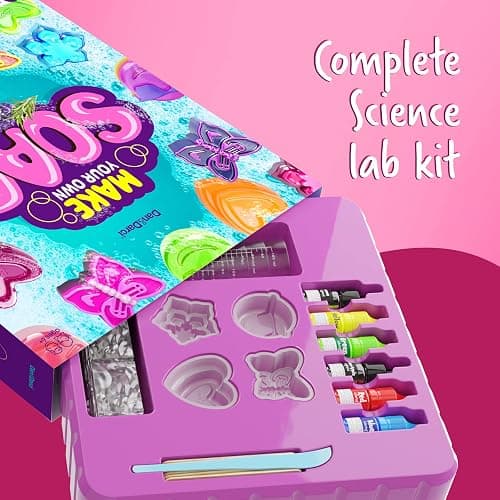 Dan&Darci Soap Making Kit for Kids - Easter Crafts Science Toys - Birthday Easter Gifts for Girls and Boys Age 6-12 Years Girl DIY Kits - Best Educational Craft Activity Gift for 6-12 Year Old Kid thumbnail 2
