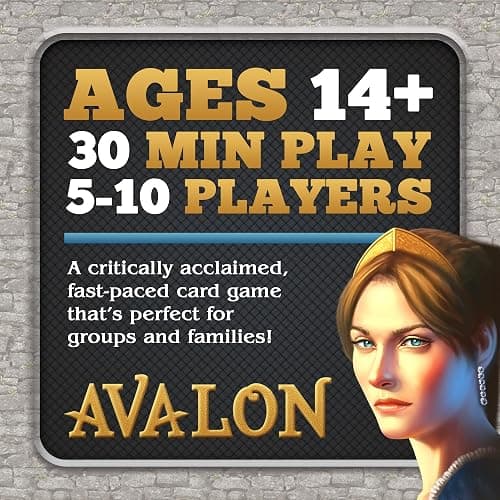 The Resistance: Avalon Card Game - Thrilling Social Deduction Board Game - Quick Strategy & Deception for 5-10 Players - Ages 13+ - 30 Minute Play Time - By Indie Boards & Cards thumbnail 3
