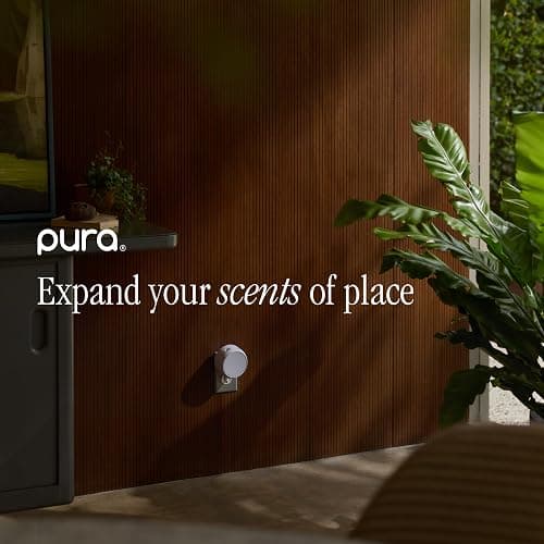 Pura Home, Smart Home Fragrance Diffuser, V5 | Adjustable Smart Home Fragrance Diffuser, Set Schedules and Timers, LED Light, Holds 2 Scent Refills, Refills Sold Separately thumbnail 6