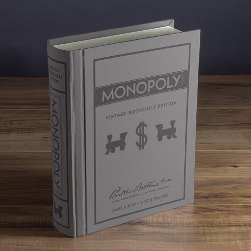 WS Game Company Monopoly Vintage Bookshelf Edition thumbnail 7