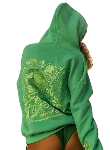 Juakoso Women Y2k Cute Graphic Hoodies Oversized Long Sleeve Coquette Sweatshirt Preppy Aesthetic Teen Girl Clothes - Image 1
