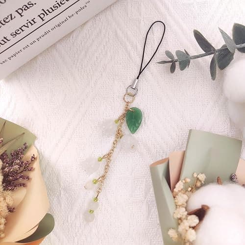 cioatu 1-4PCS Cute Phone Charms Aesthetic Y2K Cell Phone Charms Strap Pink Strawberry Butterfly Star PhoneCharm Y2K Accessories for Bag Keychain Airpods Camera Pendants Decor thumbnail 2