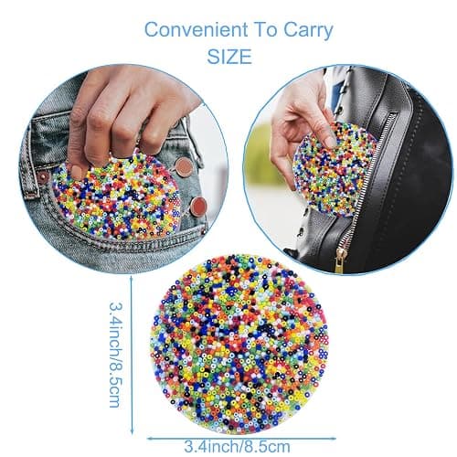 2 Pack Skin Picking Fidget Picky Toys Pick Fidget Pad Toys for Trichotillomania Skin Pickers Dermatillomania ADHD OCD Adults (2 Pack) thumbnail 7