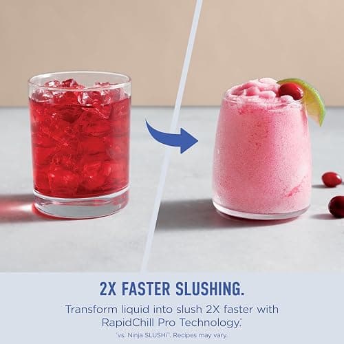 Ninja SLUSHi Max XXL Smart Frozen Drink Maker | Top Performance & Smart Technology, Party-Size 150oz Capacity, No Ice Needed, 6 Programs, Ideal Temp & Texture up to 12 hours | Peach FS605 thumbnail 5