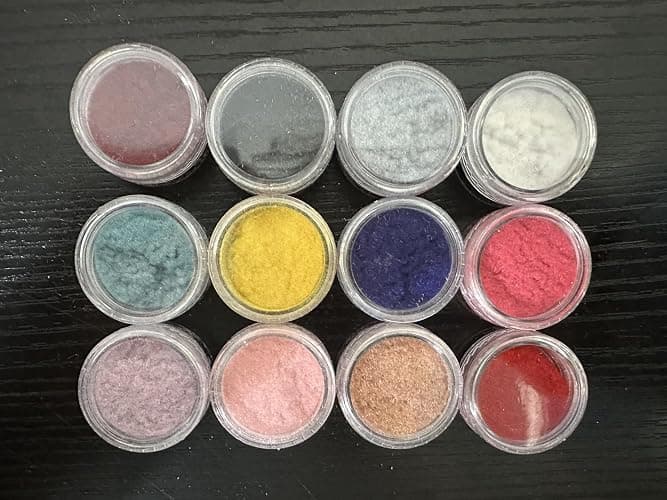 12 Jars Nail Glitter for Nail Art Velvet Powder DIY Manicure Plush Powder Nail Art Decoration Manicure Tool DIY Nail Flocking Powder Kit thumbnail 6