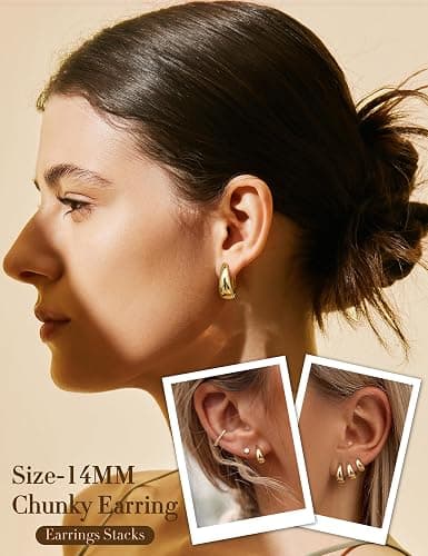 gold hoops thumbnail 3