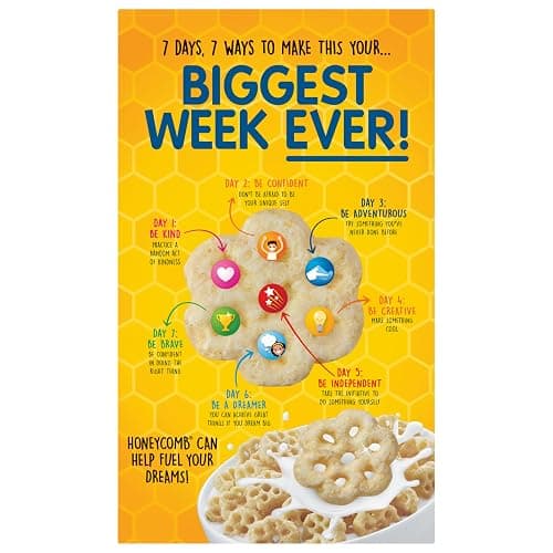 Post Honeycomb Cereal, Honey Flavored Sweetened Corn and Oat Cereal, 19 OZ Box (Pack of 2) thumbnail 4
