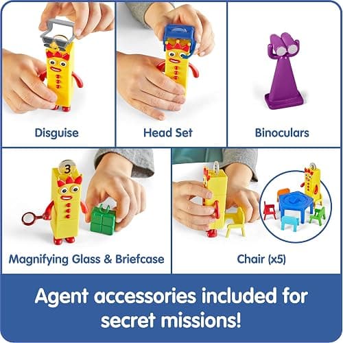 hand2mind Step Squad Mission Headquarters Playset, 15 Pieces, Ages 3+ thumbnail 5