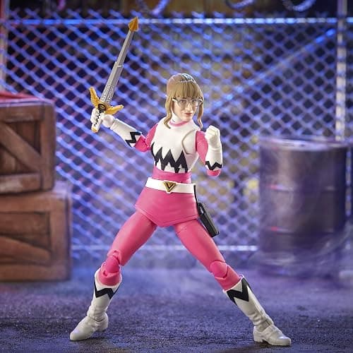 Power Rangers Lightning Collection Lost Galaxy Pink Ranger 6-Inch Premium Collectible Action Figure Toy with Accessories, Kids Ages 4 and Up thumbnail 8