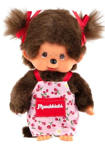 Monchhichi - Girl Flower Apron Plush Doll - Image 1
