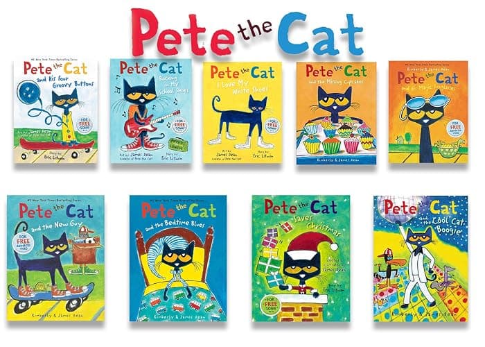 Pete the Cat 9 Books Collection Set - Image 1
