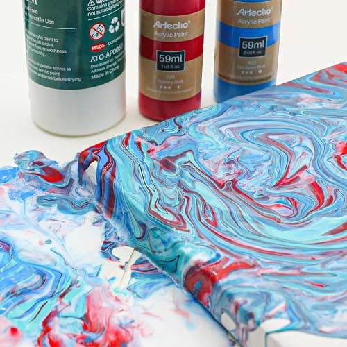 Artecho Pouring Effects Medium 8oz / 236ml, Acrylic Medium for Acrylic Paint thumbnail 6