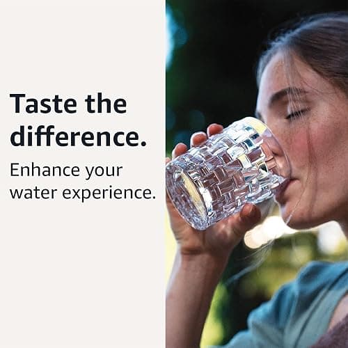 Amazon Basics Enhanced Water Filters for Pitcher, Brita Compatible, 6-Pack | Water filter cartridge, water pitcher filters reduce 9 contaminants, 6-Month Filter, WQA & NSF Certified, BPA-Free thumbnail 3