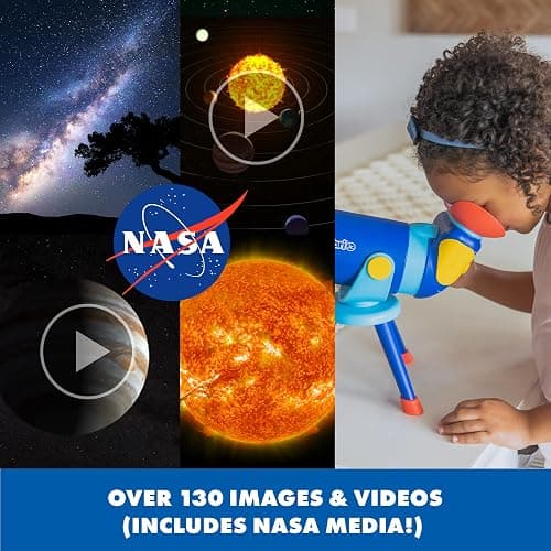 Educational Insights GeoSafari Jr. Talking Space Explorer, Preschool Science STEM Toy, Easter Basket Stuffers for Kids, Gift for Kids Ages 4+ thumbnail 3