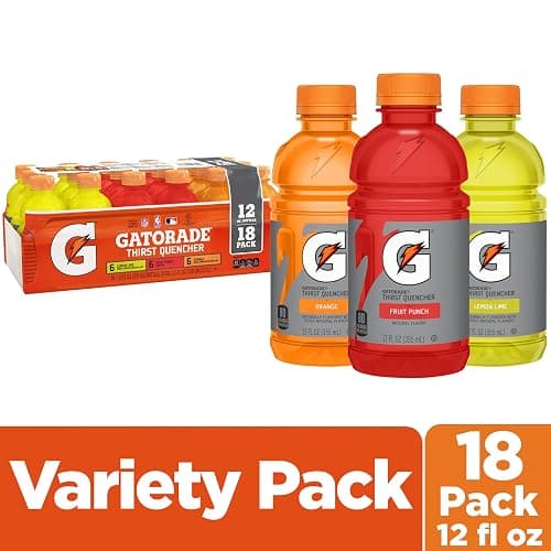 Gatorade Thirst Quencher Sports Drink, Variety Pack, 12 Fl Oz (Pack of 18) thumbnail 3