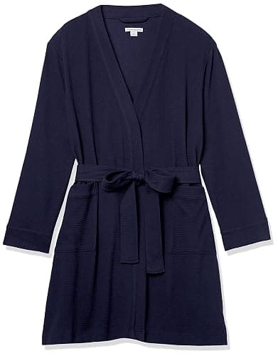 Amazon Essentials Women's Lightweight Waffle Mid-Length Robe (Available in Plus Size) thumbnail 8
