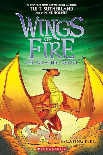 Escaping Peril: A Graphic Novel (Wings of Fire Graphic Novel #8) - Image 1