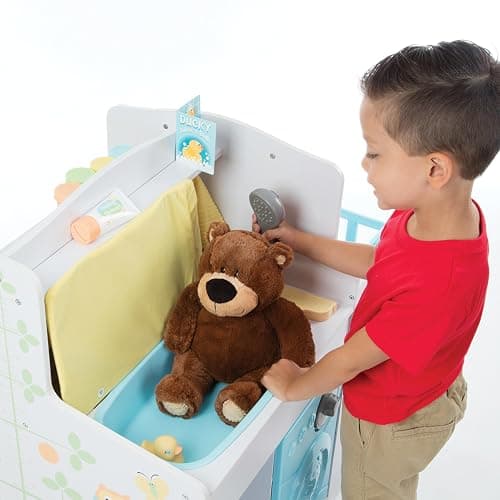 Melissa & Doug Mine to Love Baby Care Activity Center for Dolls - Kitchen, Nursery, Bathing-Changing thumbnail 7