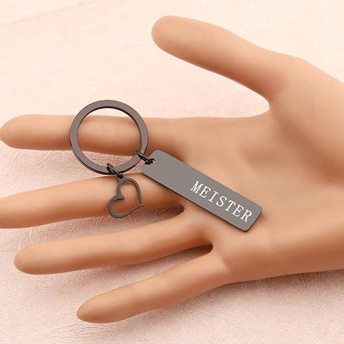 bobauna Geek Set Keychain Soul Eater Inspired Anime Jewelry Gift For Couple Best Friend(WeaMei KS-black thumbnail 7