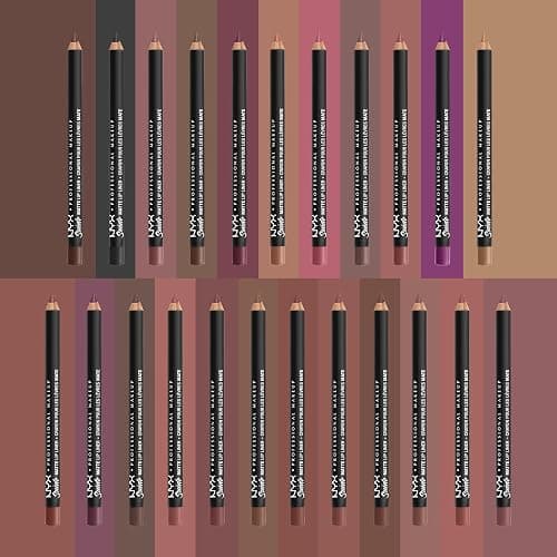 NYX PROFESSIONAL MAKEUP Suede Matte Lip Liner, Velvety-Smooth, Long-Lasting Formula For A Defined Lip Makeup Look - Girl Bye (Purple) thumbnail 6