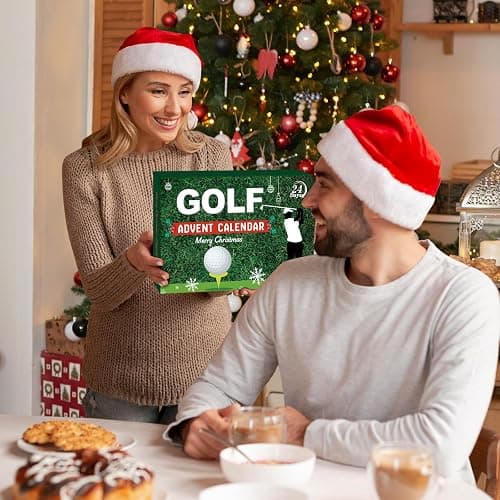 Golf Advent Calendar 2026 for Adult Men Teen Boy, 24-Day Christmas Calendar for Father, Husband, or Boyfriend, Perfect Holiday Gift Featuring Golf Balls, Tees, Ball Markers thumbnail 5