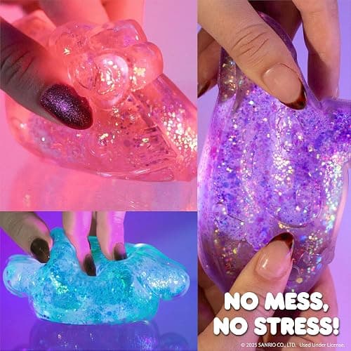 Hello Kitty® and Friends SLIMYGLOOP Gelli Gels – Cinnamoroll™, Slow Rising Sensory Squeeze Toy with Glitter, Gel Filled Fidget Toys thumbnail 4
