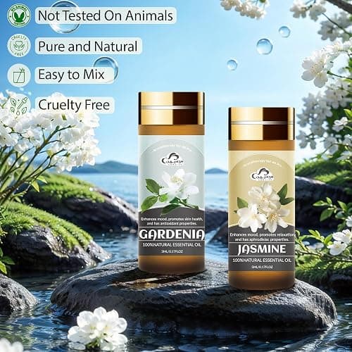 Essential Oil Set, 40 Pcs Aromatherapy Essential Oils for Diffusers for Home, 5ML Fragrance Gift Set for Skin, Soap Making, Massage, Hair Care, DIY Candle and Perfume Making thumbnail 3