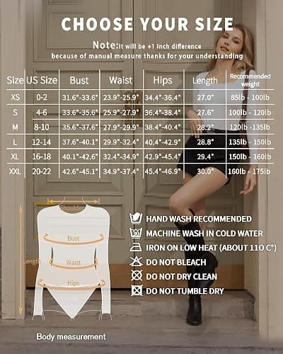 MANGOPOP Women's Square Neck Short Sleeve Long Sleeve Bodysuit Sexy Body Suits Shirt Slim Fitted Tops thumbnail 5