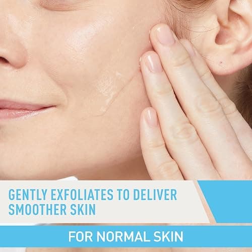 CeraVe Renewing Salicylic Acid Cleanser, Formulated With Hyaluronic Acid, Niacinamide, & Ceramides, Gentle BHA Exfoliating Face Wash Smooths & Softens Skin, Non Comedogenic & Fragrance Free, 8 Ounce thumbnail 2