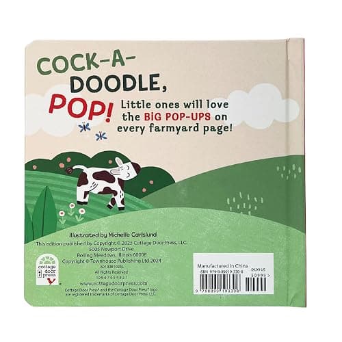 Pop Up Friendly Farm: A Farm Animals Pop-Up Book for Toddlers thumbnail 10