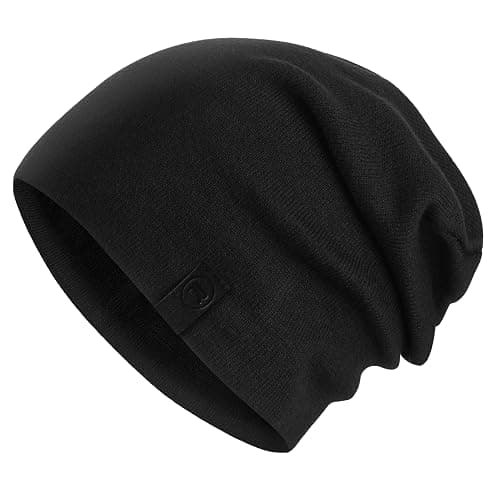 Warm Slouchy Beanie Hat - Deliciously Soft Daily Beanie in Fine Knit - Image 1