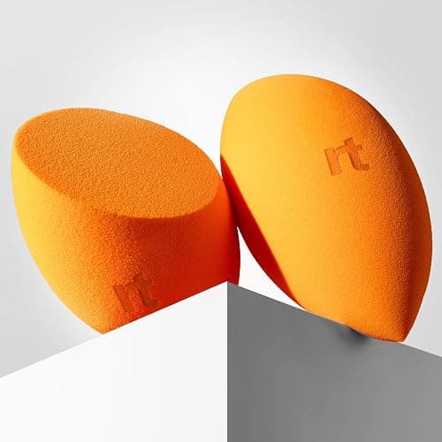 Real Techniques Miracle Complexion Sponge | Makeup sponge for foundation, 3-point design, foundation applicator, latex-free beauty sponge thumbnail 7