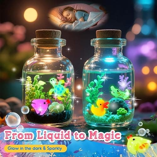 MDINGTD Magic Water Elf Toy Kit: DIY Squishy Toys Art Crafts Kits with 12 Gels and 12 Molds, Make Your Own Creative Toys Party Favors Christmas Birthday Gifts for Girls Ages 4-12 thumbnail 6