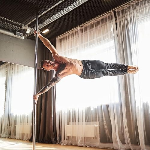VEVOR Professional Dancing Pole, Spinning Static Dancing Pole Kit, Portable Removable Pole, 45mm Heavy-Duty Stainless Steel Pole, Height Adjustable Fitness Pole, for Exercise Home Club Gym, Silver thumbnail 8