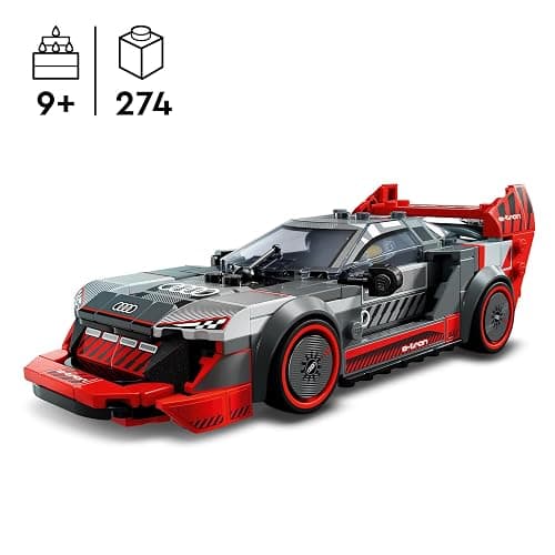 LEGO Speed Champions Voiture de Course Audi S1 e-Tron Quattro Véhicule Jouet, Set de Construction pour Enfants, Idée Cadeau pour Garçons et Filles Dès 9 Ans, Jeu en Autonomie, Déco pour Chambre 76921 thumbnail 4