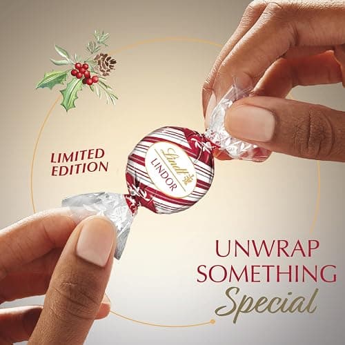 Lindt White Peppermint Truffles thumbnail 5